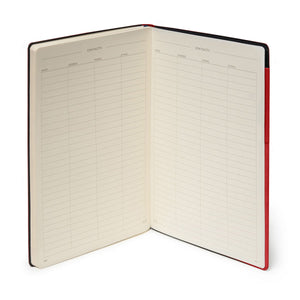 Legami - Cuaderno con Páginas en Blanco y Cubierta Suave Monocromática - Red - My Cuaderno