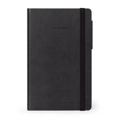 Cuaderno rayado Legami con tapa blanda monocromática - Negro - My Defter
