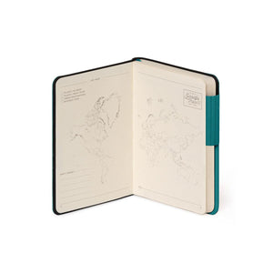 Legami - Cuaderno de espiral con cubierta suave monocromática - Verde malaquita - My Notebook
