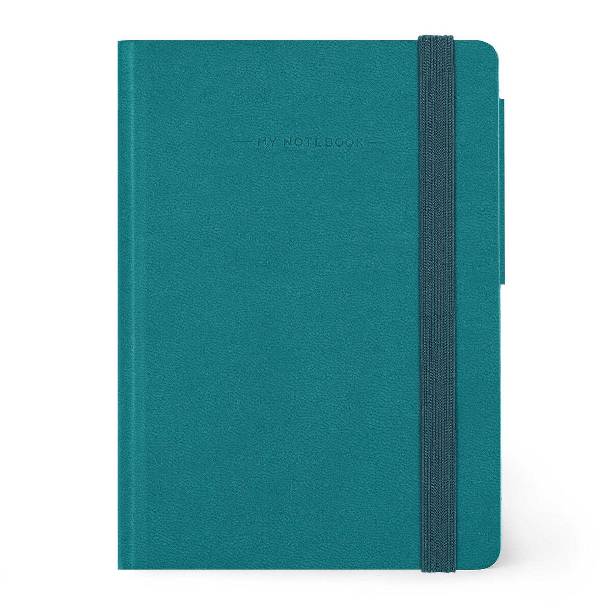 Legami - Cuaderno con Páginas en Blanco y Cubierta Blanda Monocroma - Verde Malaquita - My Cuaderno