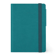 Legami - Cuaderno con Páginas en Blanco y Cubierta Blanda Monocroma - Verde Malaquita - My Cuaderno