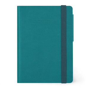 Legami - Cuaderno con Páginas en Blanco y Cubierta Blanda Monocroma - Verde Malaquita - My Cuaderno