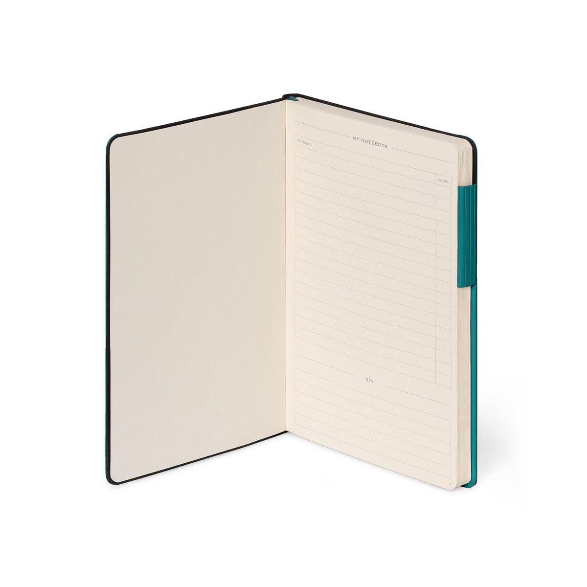Legami - Cuaderno con páginas en blanco y tapa blanda monocromática - Verde malaquita - My Cuaderno