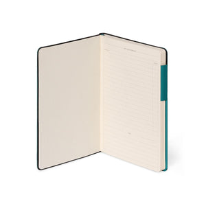 Legami - Cuaderno con páginas en blanco y tapa blanda monocromática - Verde malaquita - My Cuaderno