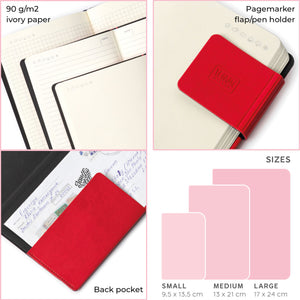 Legami - Cuaderno Rayado con Cubierta Blanda Monocromática - Verde Malaquita - Mi Cuaderno
