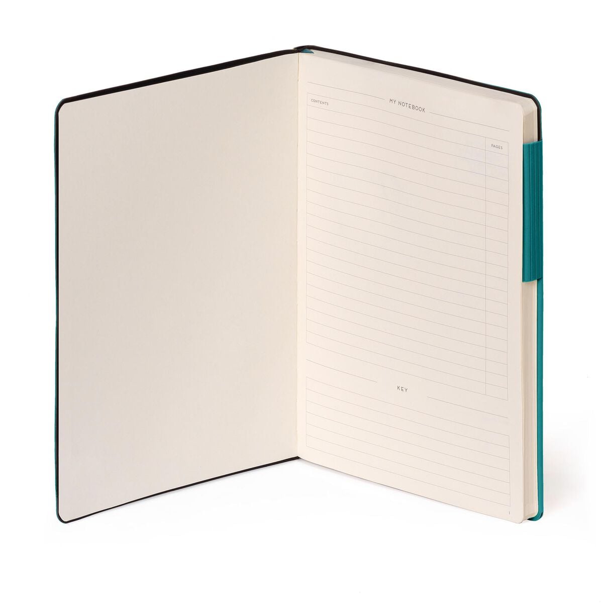 Legami - Cuaderno Rayado con Cubierta Blanda Monocromática - Verde Malaquita - Mi Cuaderno