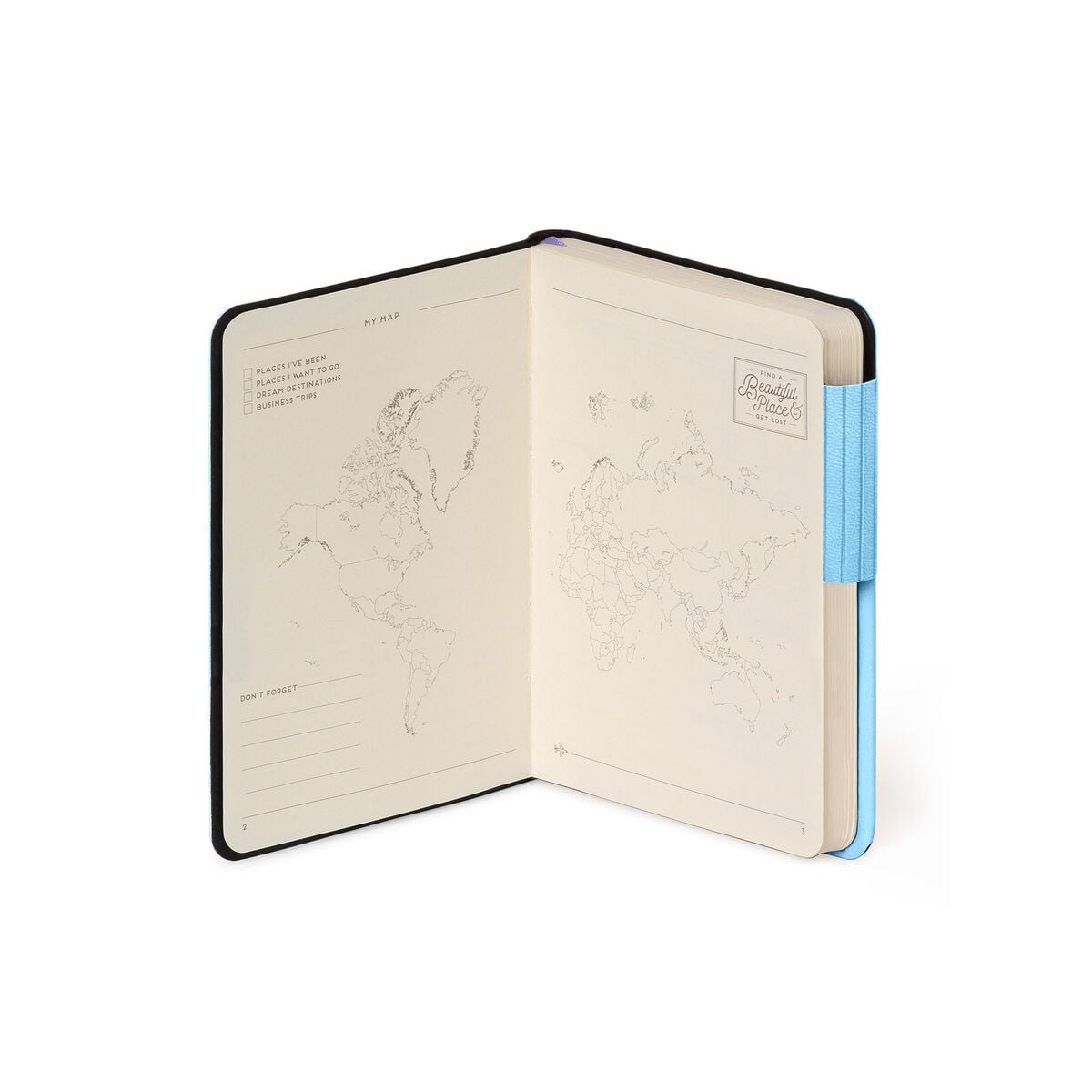 Legami - Cuaderno Rayado con Tapa Blanda Monocromo - Aura - Mi Cuaderno