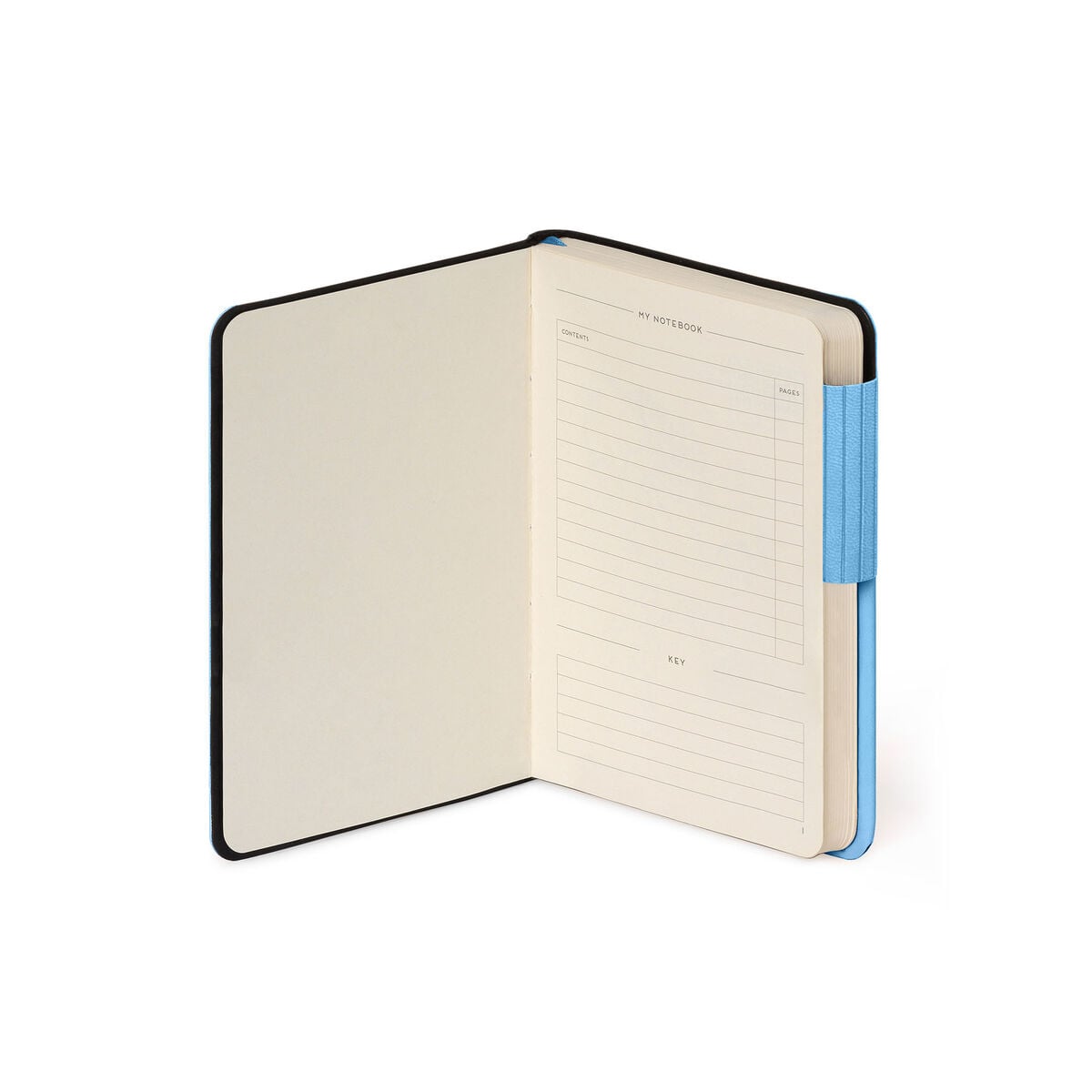 Legami - Cuaderno Rayado con Tapa Blanda Monocromo - Azul Retro - My Notebook