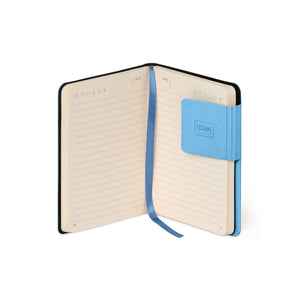 Legami - Cuaderno Rayado con Tapa Blanda Monocromo - Azul Retro - My Notebook