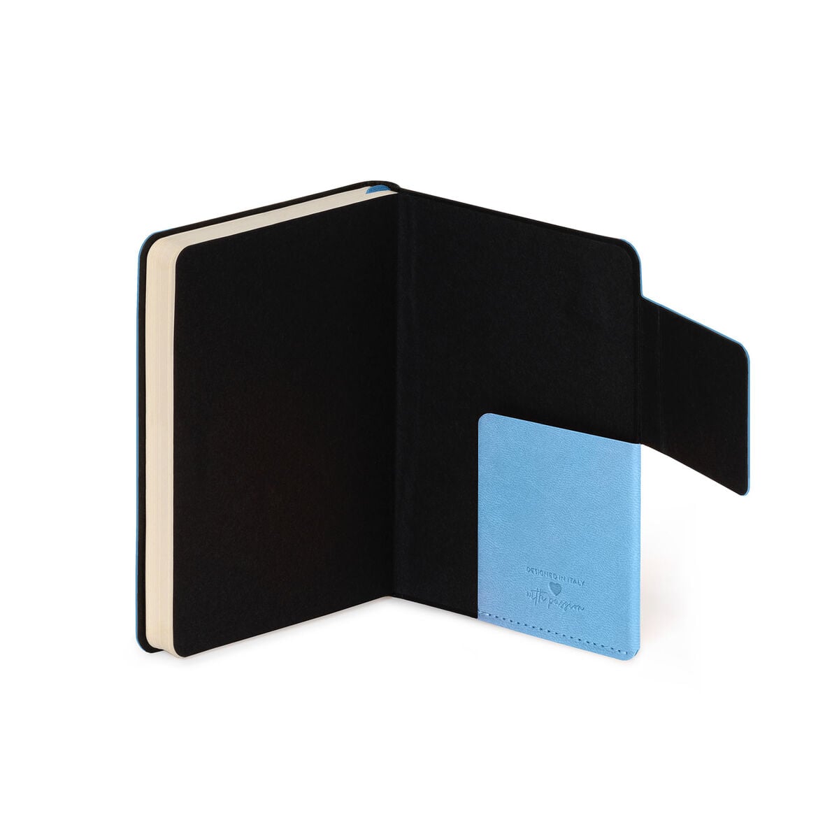 Legami - Cuaderno Rayado con Tapa Blanda Monocromo - Azul Retro - My Notebook