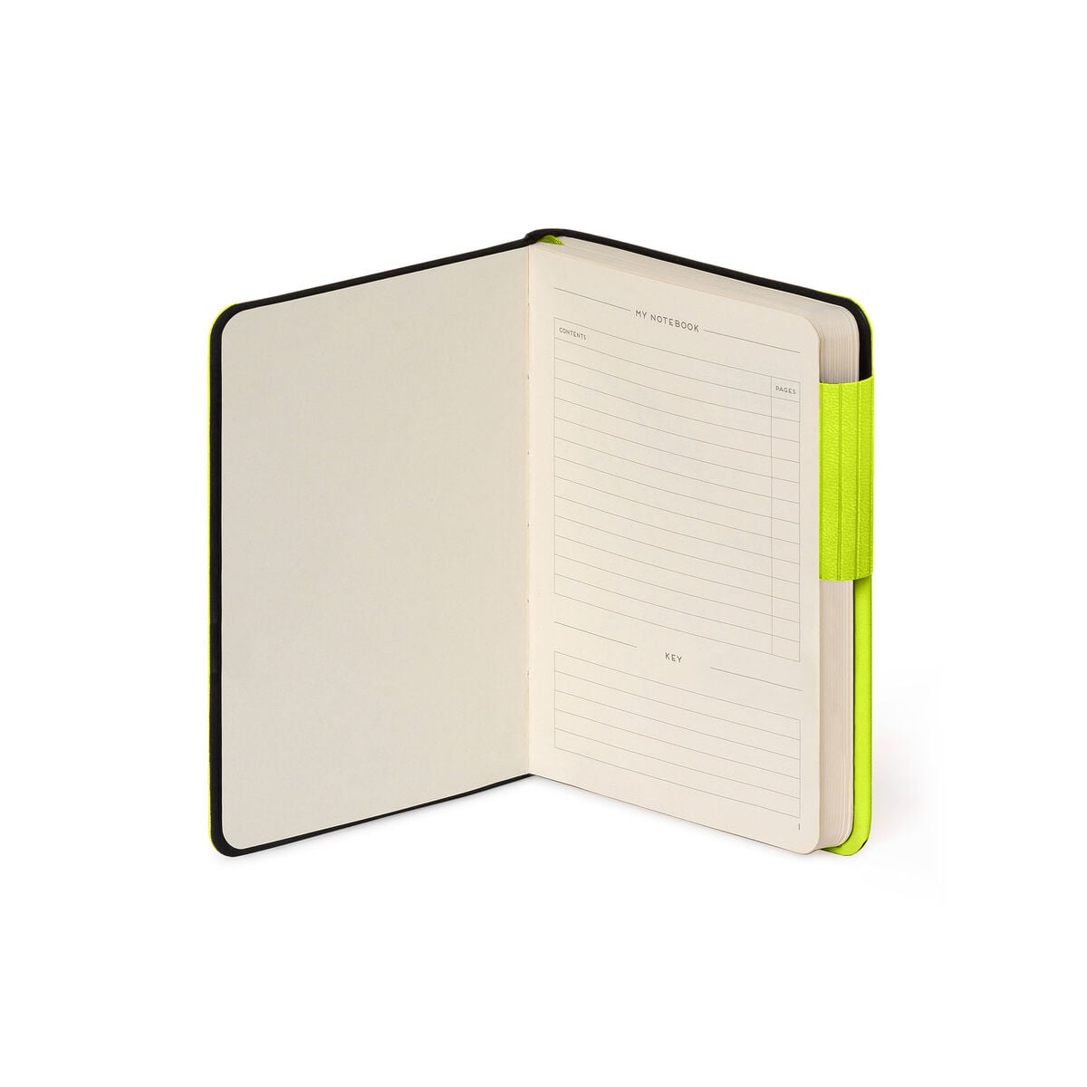 Legami - Cuaderno Rayado con Cubierta Suave Monocromática - Chartreuse - My Notebook