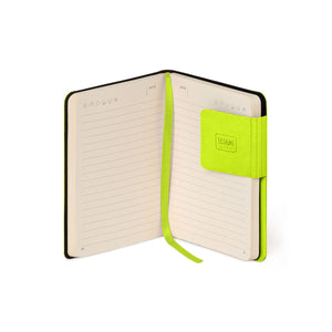 Legami - Cuaderno Rayado con Cubierta Suave Monocromática - Chartreuse - My Notebook
