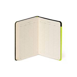 Legami - Cuaderno Rayado con Cubierta Suave Monocromática - Chartreuse - My Notebook