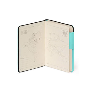 Legami - Cuaderno Rayado con Tapa Blanda Monocromo - Aquatic Awe - My Defter