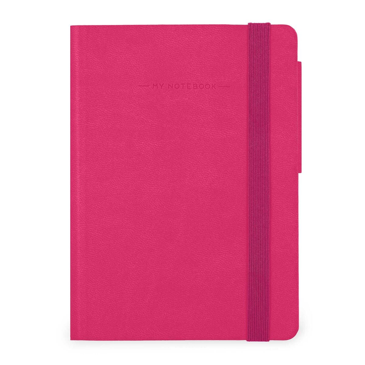 Legami - Cuaderno Rayado con Cubierta Blanda Monocromo - Frambuesa - Mi Cuaderno