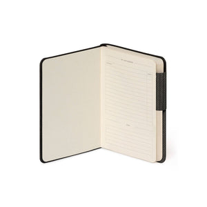 Legami - Cuaderno Rayado con Tapa Blanda Monocroma - Grafito Oscuro - Mi Cuaderno