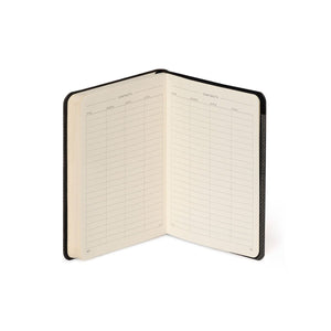 Legami - Cuaderno Rayado con Tapa Blanda Monocroma - Grafito Oscuro - Mi Cuaderno