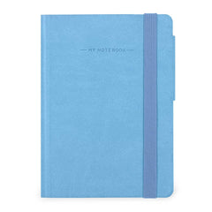 Legami - Cuaderno con Páginas en Blanco y Tapa Blanda Monocromática - Retro Blue - Mi Cuaderno