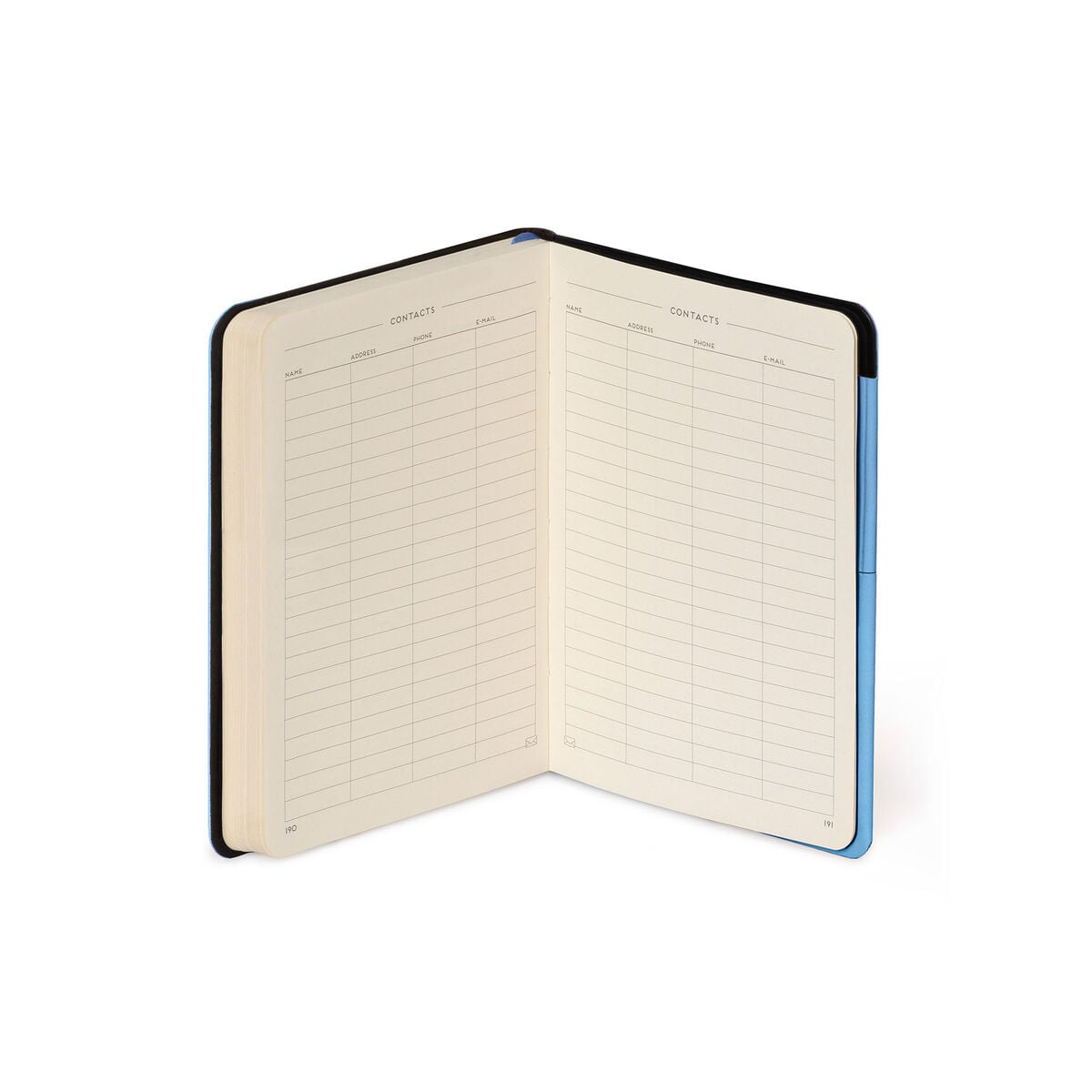 Legami - Cuaderno con Páginas en Blanco y Tapa Blanda Monocromática - Retro Blue - Mi Cuaderno