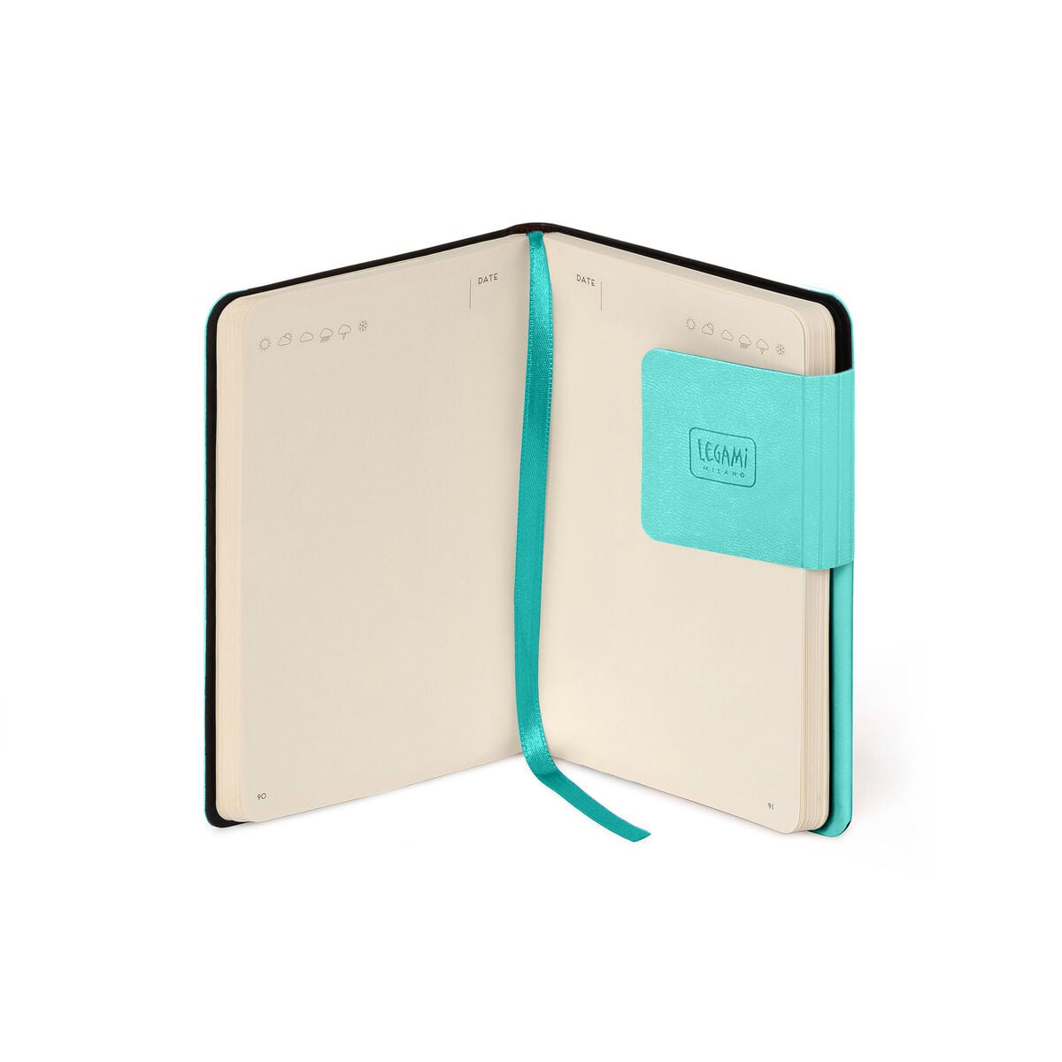 Legami - Cuaderno con Páginas en Blanco y Cubierta Blanda Monocroma - Aquatic Awe - My Cuaderno