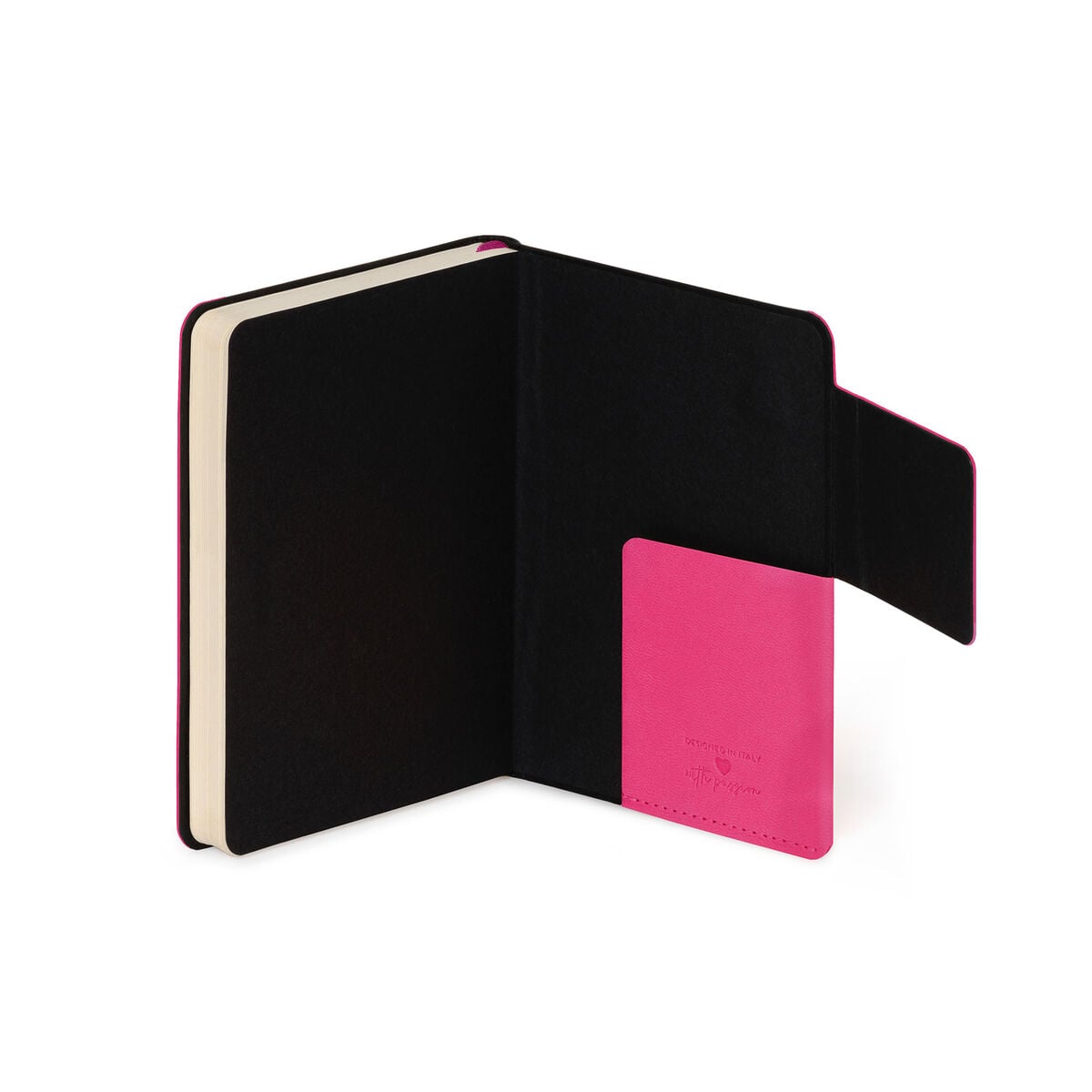 Legami - Cuaderno con páginas en blanco y tapa blanda monocromática - Frambuesa - Mi Cuaderno
