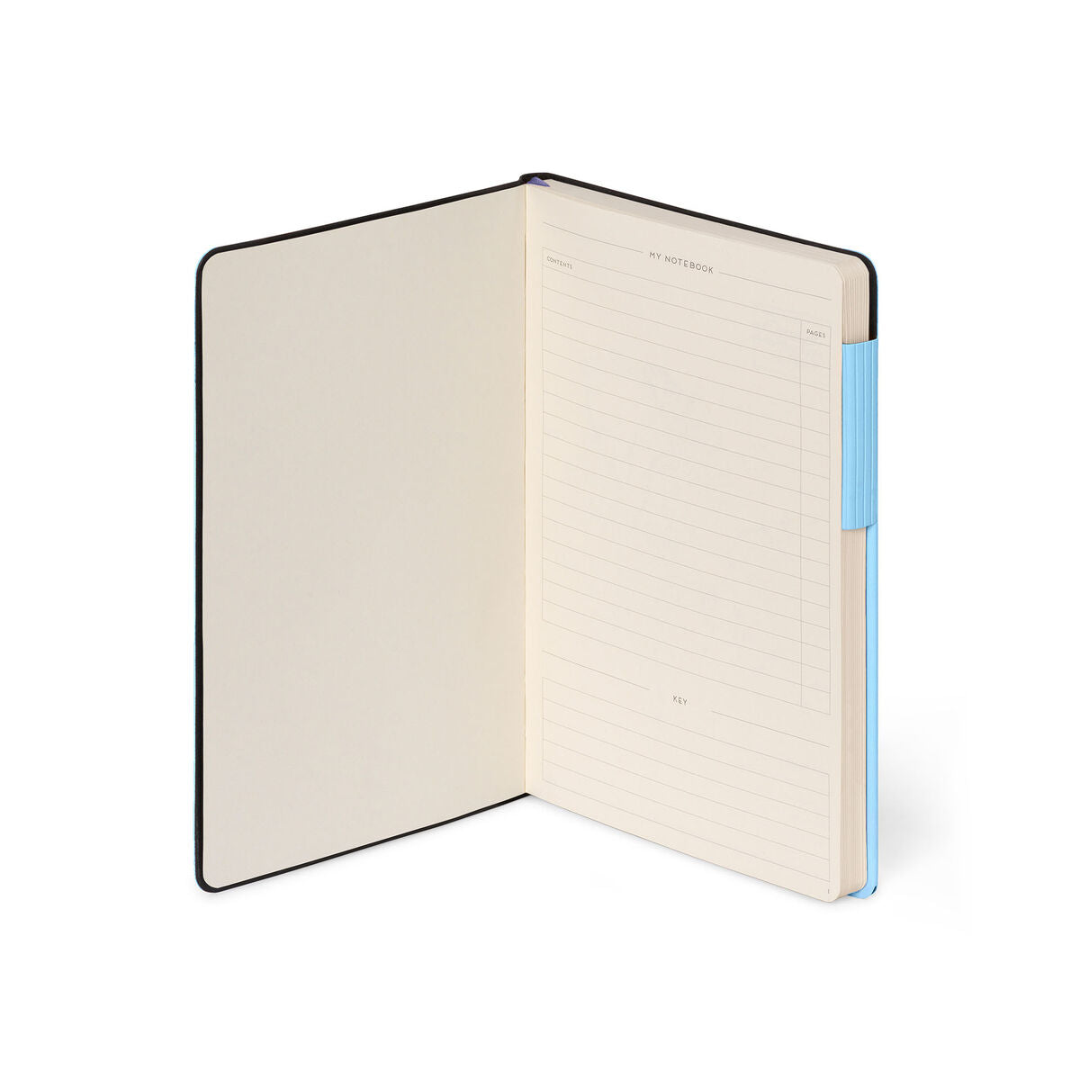 Legami - Libreta de Tapa Blanda Monochrome con Rayas - Aura - Mi Libreta