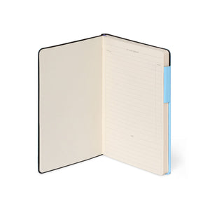 Legami - Libreta de Tapa Blanda Monochrome con Rayas - Aura - Mi Libreta