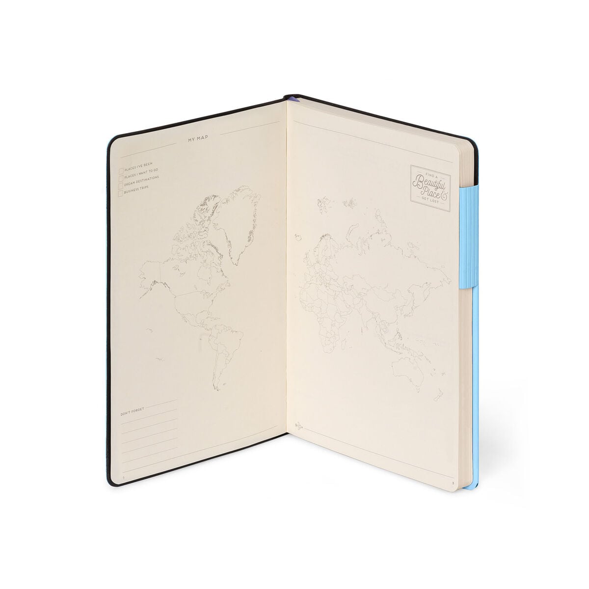 Legami - Libreta de Tapa Blanda Monochrome con Rayas - Aura - Mi Libreta