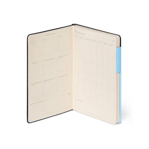 Legami - Libreta de Tapa Blanda Monochrome con Rayas - Aura - Mi Libreta
