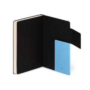 Legami - Cuaderno de rayas con tapa blanda monocromática - Retro Blue - My Notebook
