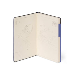 Legami - Cuaderno Rayado con Cubierta Blanda Monocromática - Future Dusk - My Defter