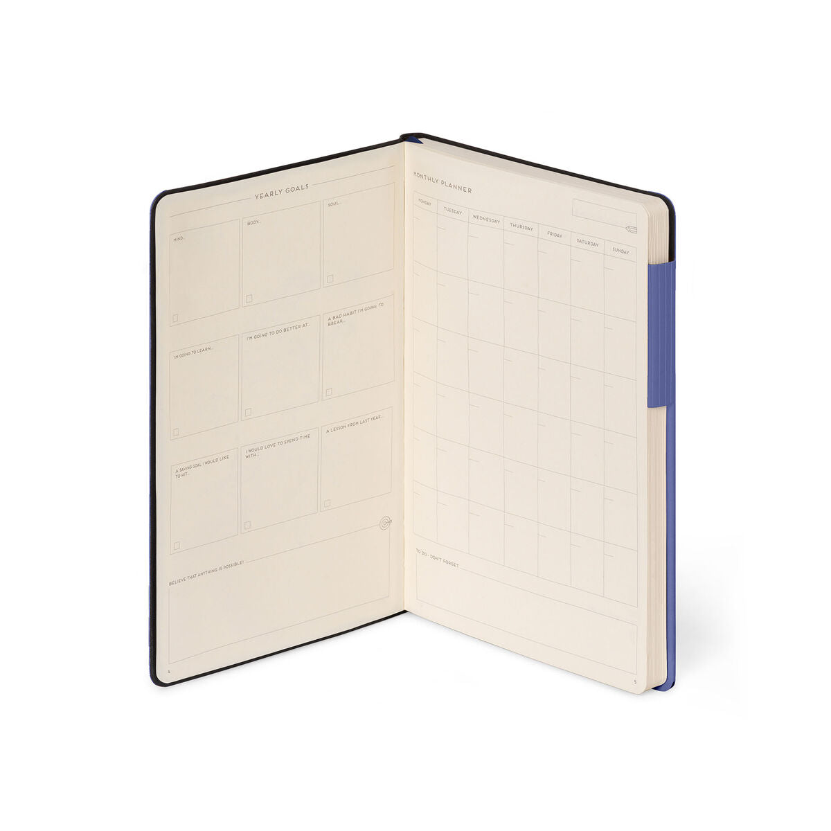 Legami - Cuaderno Rayado con Cubierta Blanda Monocromática - Future Dusk - My Defter