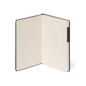 Legami - Cuaderno Rayado con Cubierta Blanda Monocromo - Deep Graphite - Mi Cuaderno