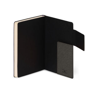 Legami - Cuaderno Rayado con Cubierta Blanda Monocromo - Deep Graphite - Mi Cuaderno