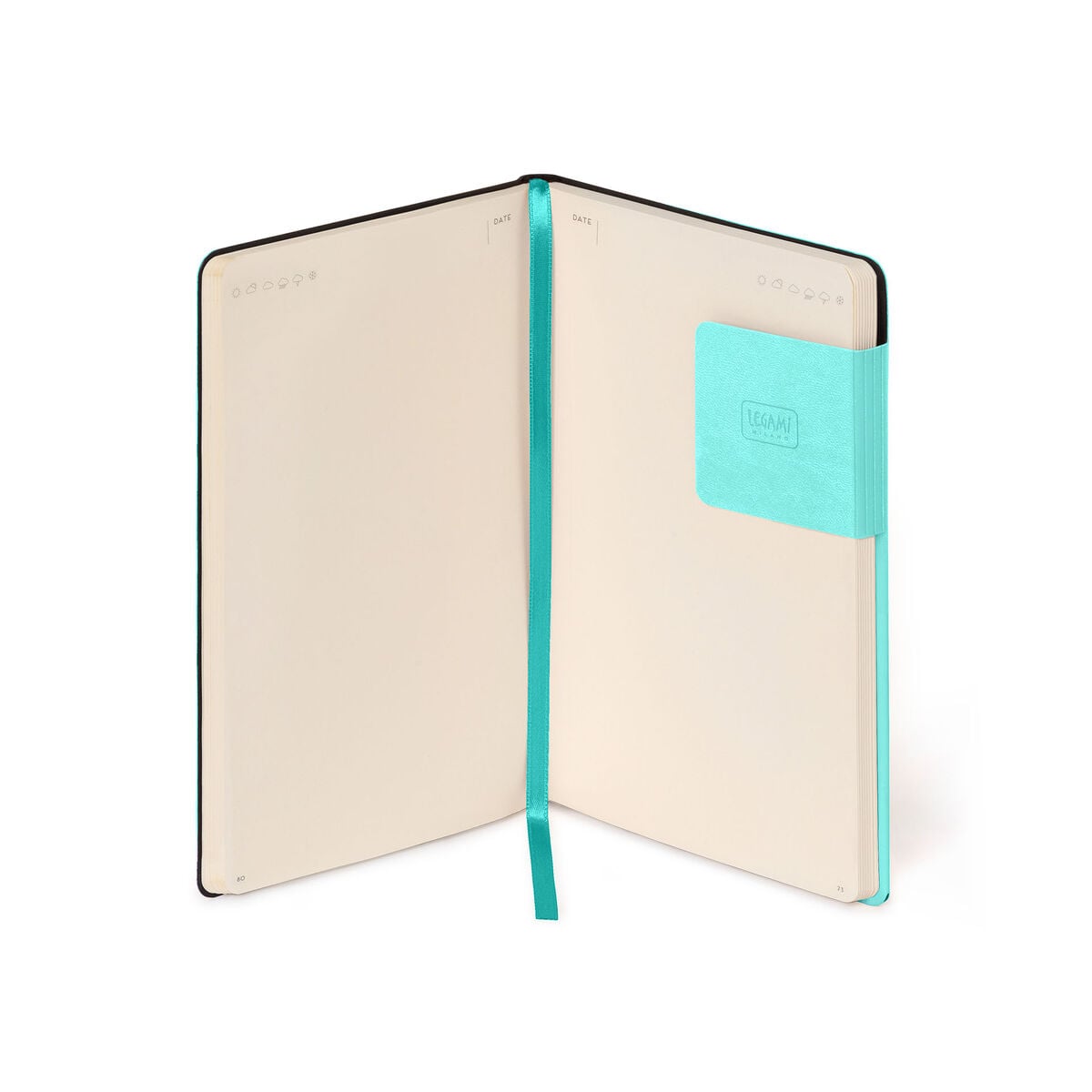 Legami - Cuaderno con páginas en blanco y cubierta blanda monocromática - Aquatic Awe - Mi Cuaderno