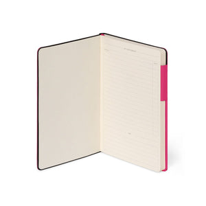 Legami - Cuaderno con páginas en blanco y cubierta blanda monocromática - Raspberry - Mi cuaderno