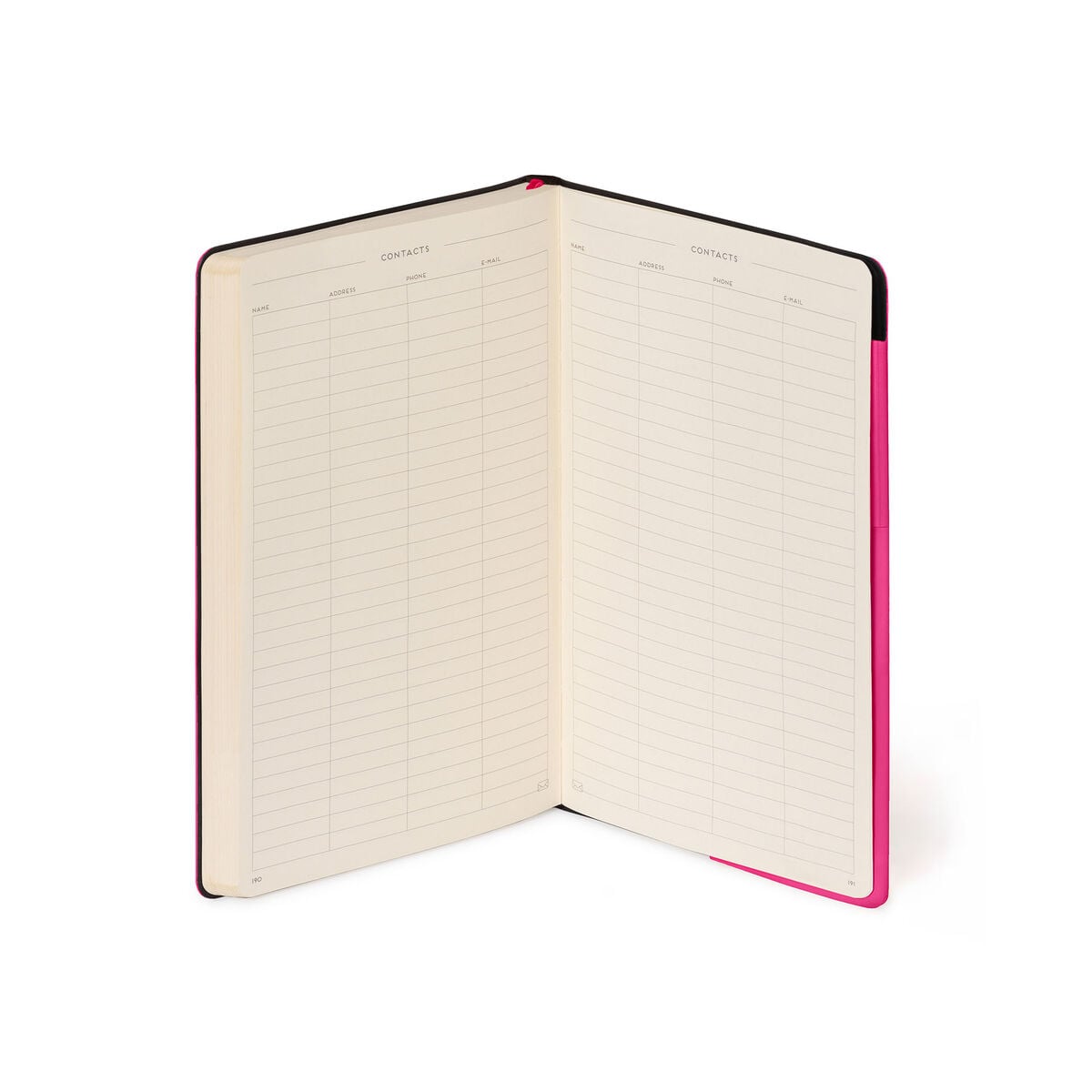Legami - Cuaderno con páginas en blanco y cubierta blanda monocromática - Raspberry - Mi cuaderno