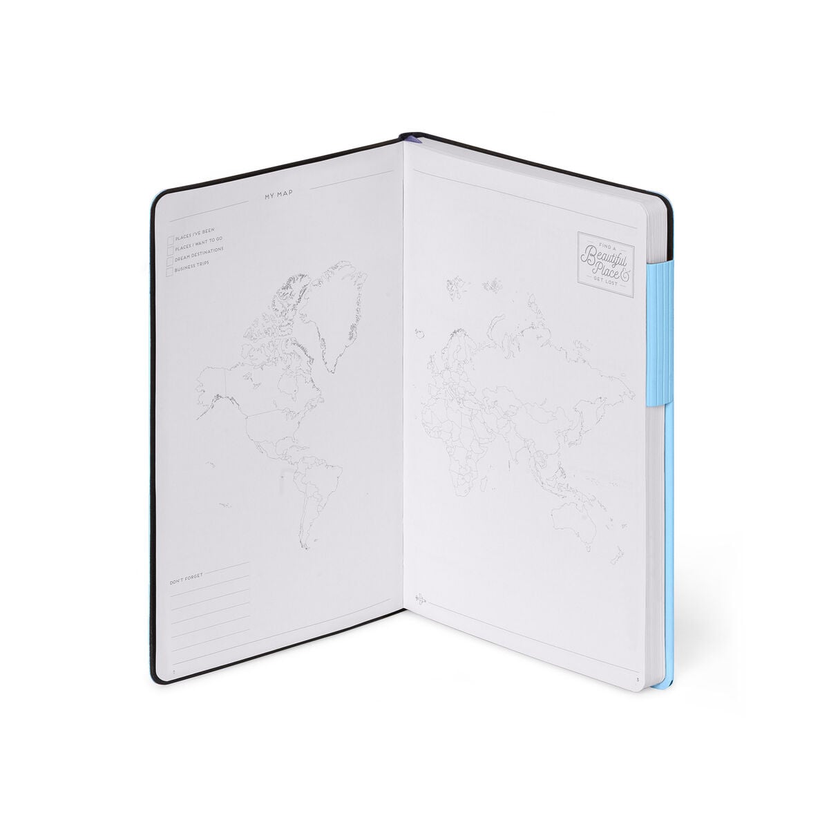 Libreta Legami con Puntos y Funda Suave Monocromática - Aura - Mi Libreta