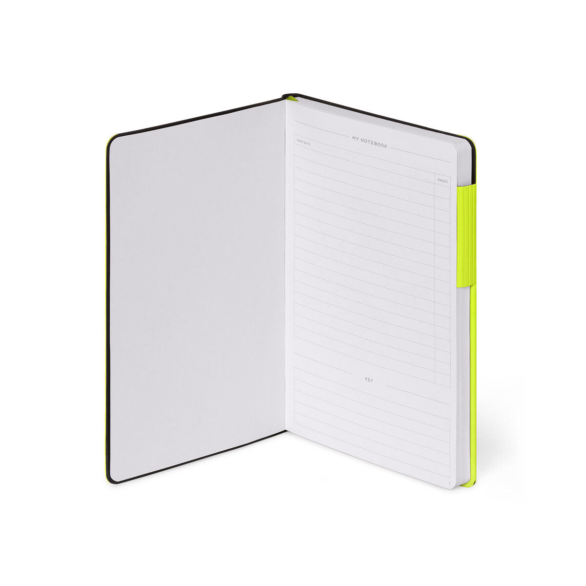 Legami - Cuaderno de puntos con cubierta blanda monocromática - Chartreuse - My Notebook