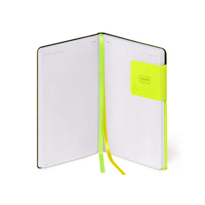 Legami - Cuaderno de puntos con cubierta blanda monocromática - Chartreuse - My Notebook
