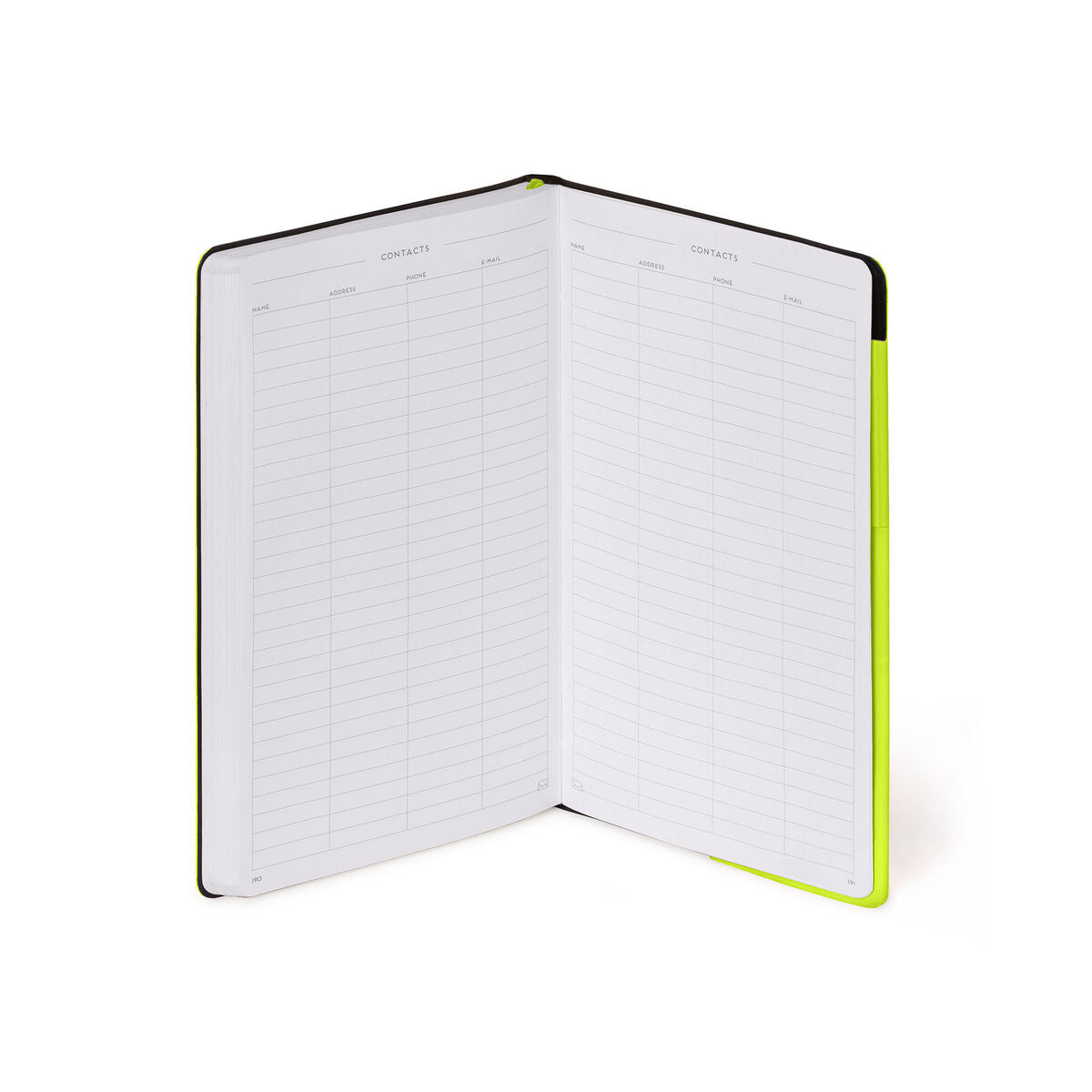 Legami - Cuaderno de puntos con cubierta blanda monocromática - Chartreuse - My Notebook