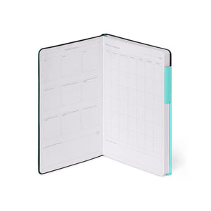 Legami - Cuaderno de puntos con funda blanda monocromática - Aquatic Awe - Mi Cuaderno