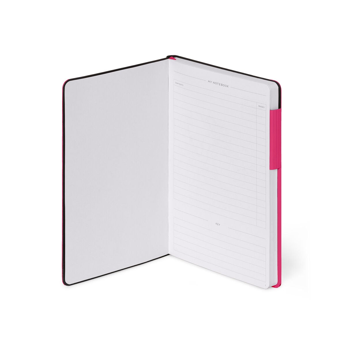Legami - Cuaderno de puntos con cubierta suave monocromática - Raspberry - My Notebook