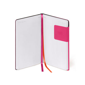 Legami - Cuaderno de puntos con cubierta suave monocromática - Raspberry - My Notebook