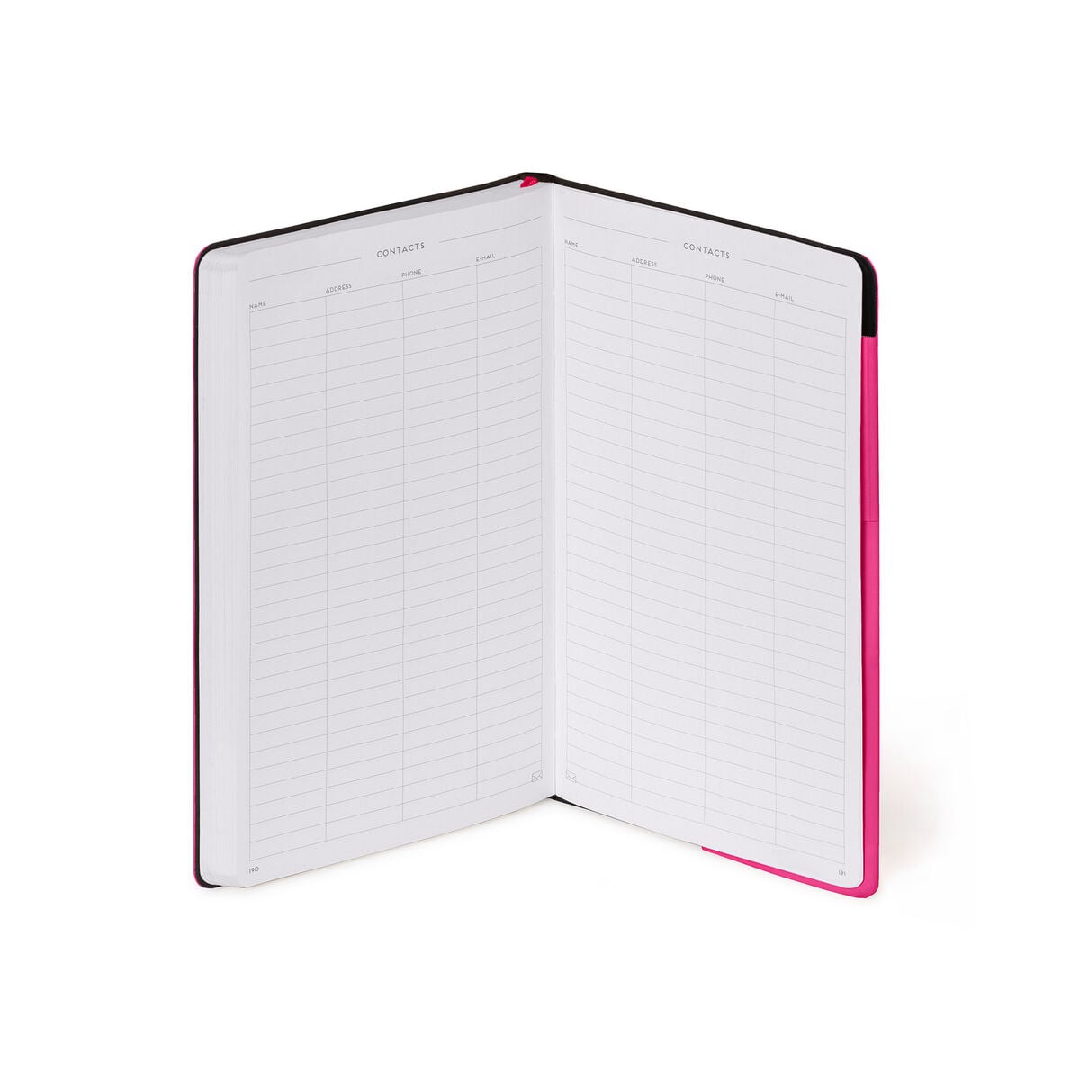 Legami - Cuaderno de puntos con cubierta suave monocromática - Raspberry - My Notebook
