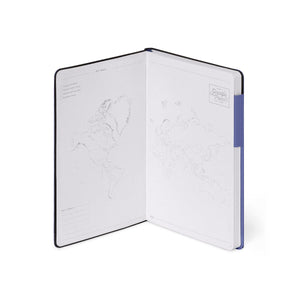 Legami - Cuaderno de puntos con cubierta suave monocromática - Future Dusk - Mi cuaderno