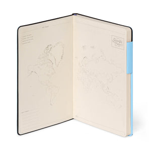 Legami - Cuaderno de espiral con cubierta suave monocromática - Aura - Mi cuaderno