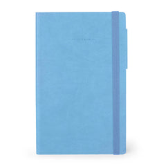 Legami – Cuaderno Rayado con Cubierta Suave Monocromática – Retro Blue – My Cuaderno