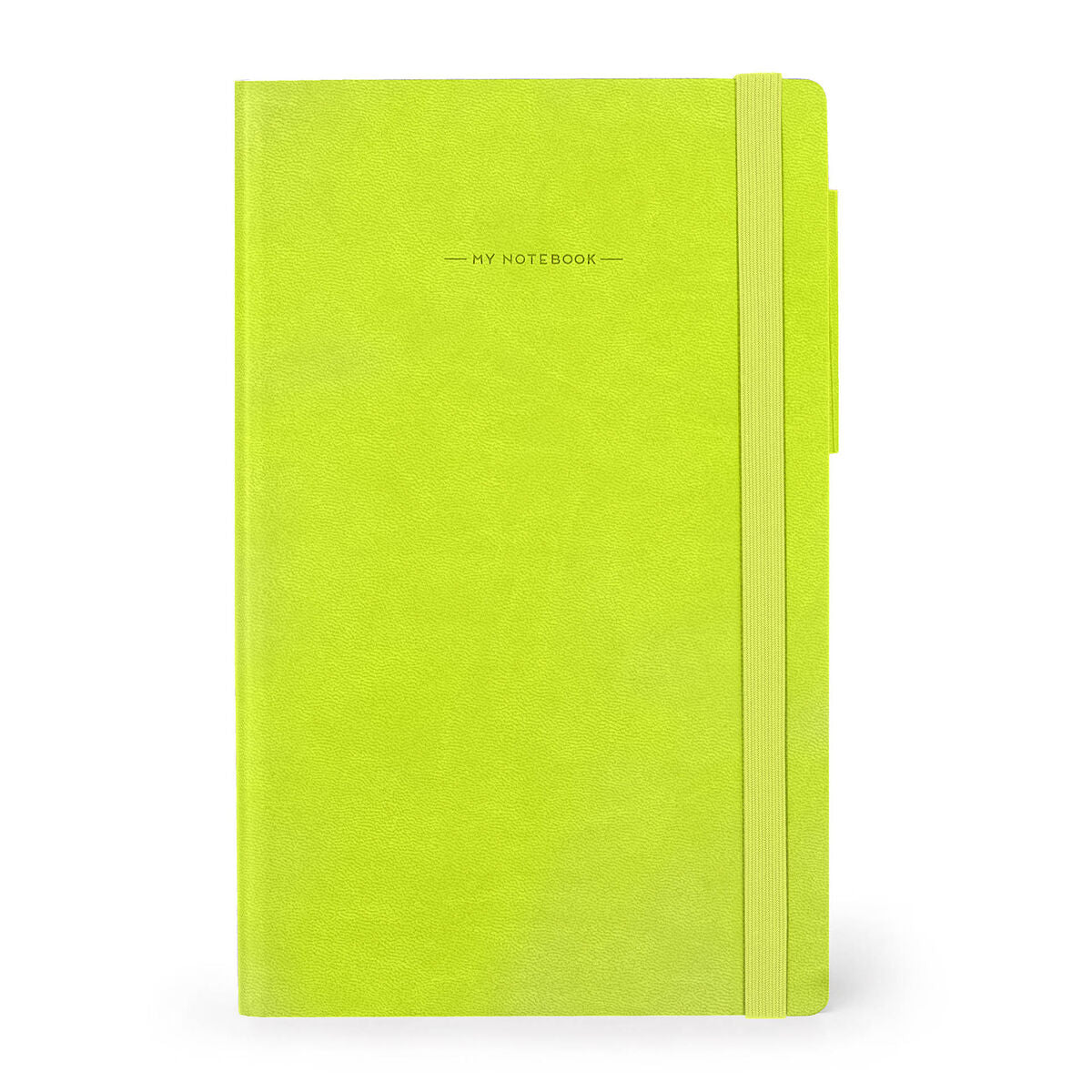 Legami - Cuaderno Rayado con Tapa Blanda Monocromática - Chartreuse - My Cuaderno