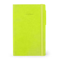 Legami - Cuaderno Rayado con Tapa Blanda Monocromática - Chartreuse - My Cuaderno